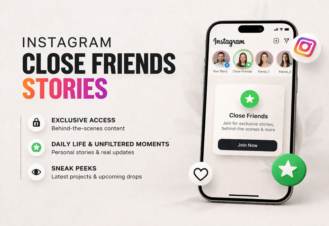 Instagram Close Friends Stories Access